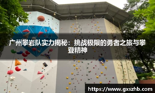 广州攀岩队实力揭秘：挑战极限的勇者之旅与攀登精神