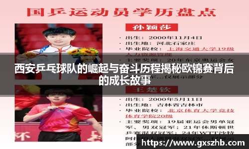 西安乒乓球队的崛起与奋斗历程揭秘欧锦赛背后的成长故事